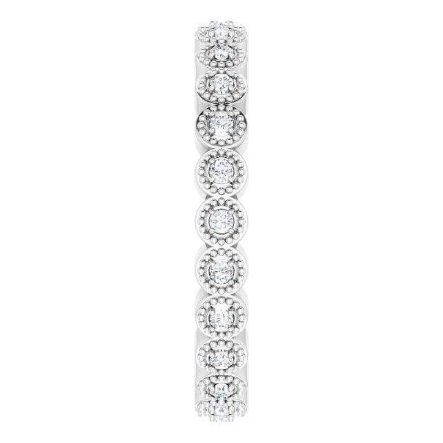1/5 CTW Natural Diamond Eternity Band, 3 mm