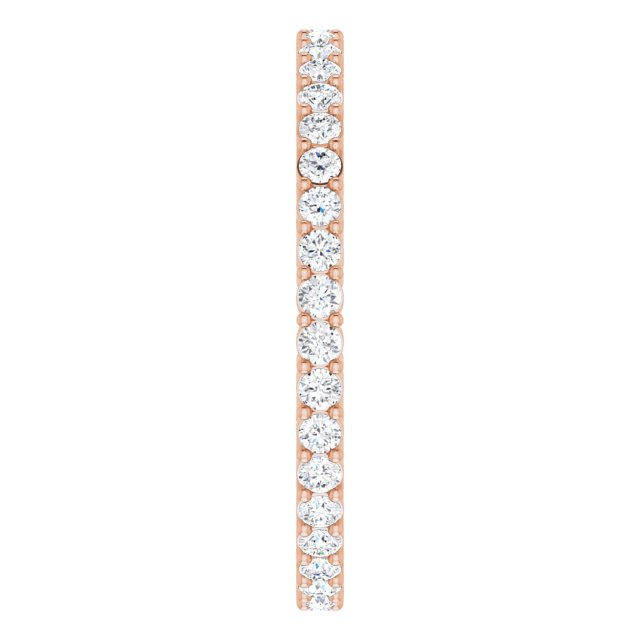 3/4 CTW Natural Diamond Eternity Band, 1.9 mm