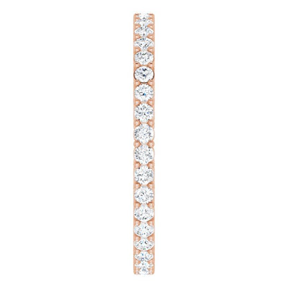 3/4 CTW Natural Diamond Eternity Band, 1.9 mm