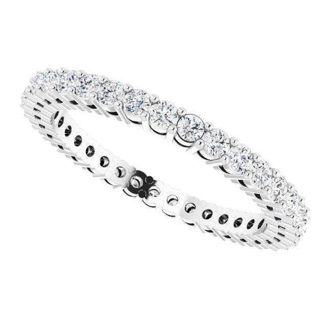 3/4 CTW Natural Diamond Eternity Band, 1.9 mm