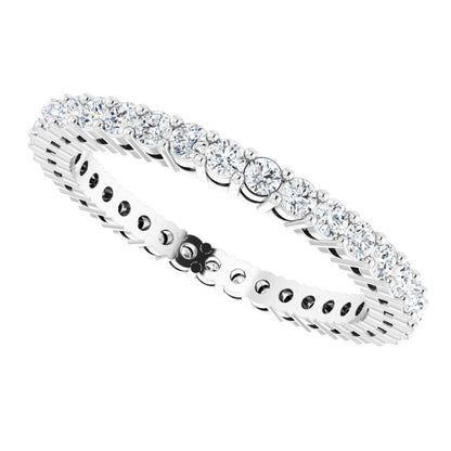 3/4 CTW Natural Diamond Eternity Band, 1.9 mm