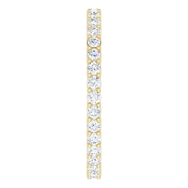 3/4 CTW Natural Diamond Eternity Band, 1.9 mm