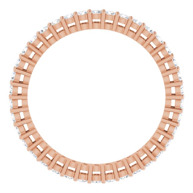 3/4 CTW Natural Diamond Eternity Band, 1.9 mm