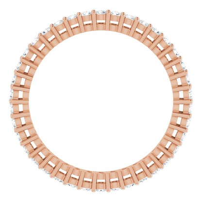 3/4 CTW Natural Diamond Eternity Band, 1.9 mm