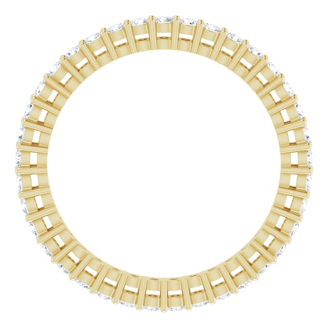 3/4 CTW Natural Diamond Eternity Band, 1.9 mm