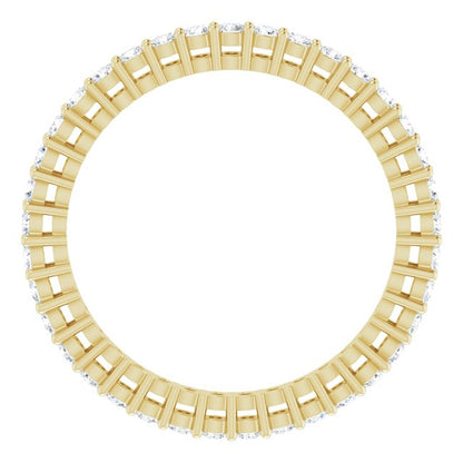 3/4 CTW Natural Diamond Eternity Band, 1.9 mm