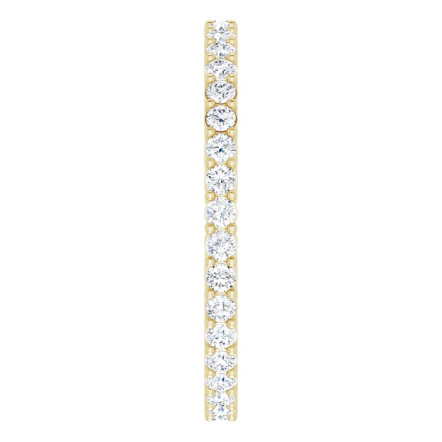 3/4 CTW Natural Diamond Eternity Band, 1.9 mm