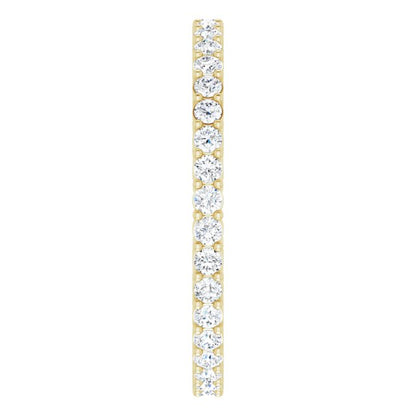3/4 CTW Natural Diamond Eternity Band, 1.9 mm
