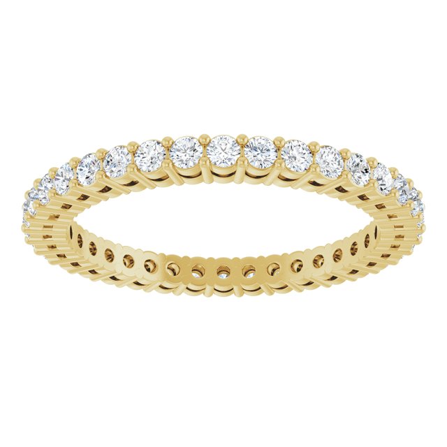3/4 CTW Natural Diamond Eternity Band, 1.9 mm