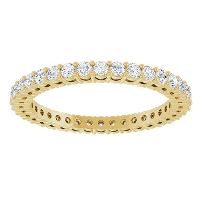 3/4 CTW Natural Diamond Eternity Band, 1.9 mm