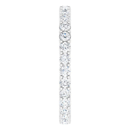 9/10 CTW Natural Diamond Eternity Band, 2.2 mm