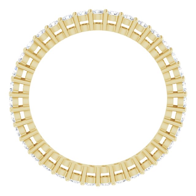 3/4 CTW Natural Diamond Eternity Band, 1.9 mm