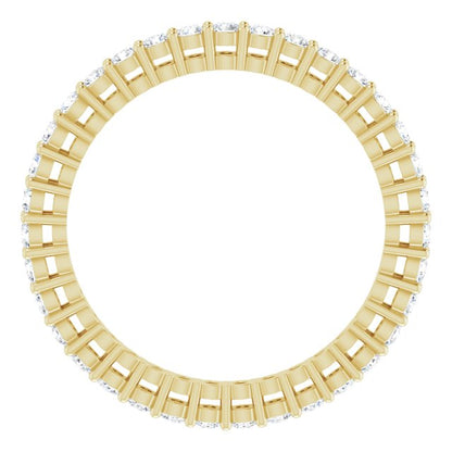 3/4 CTW Natural Diamond Eternity Band, 1.9 mm