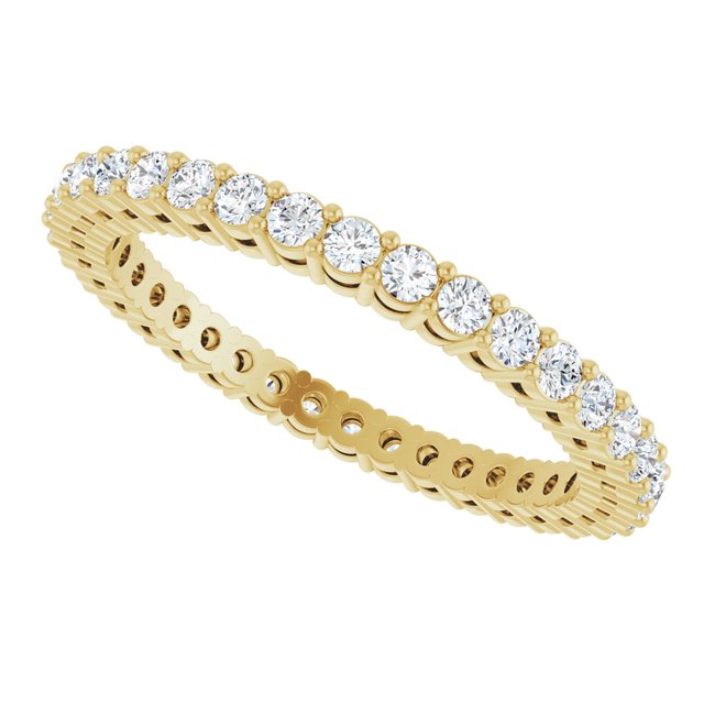 3/4 CTW Natural Diamond Eternity Band, 1.9 mm