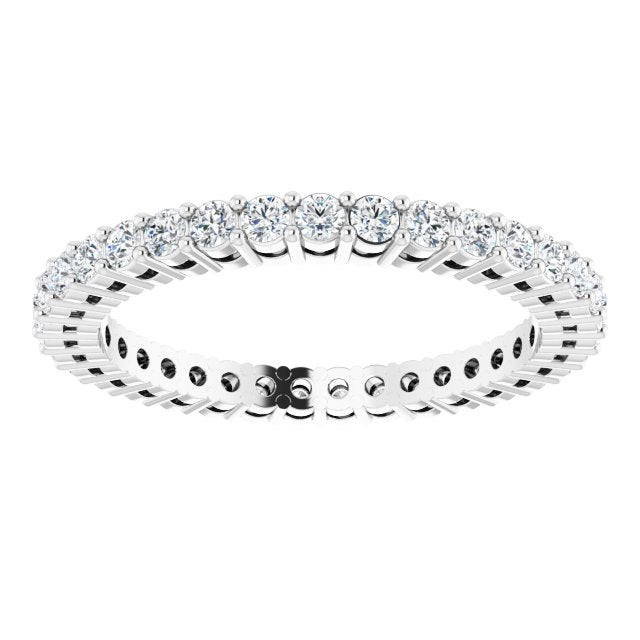 3/4 CTW Natural Diamond Eternity Band, 1.9 mm