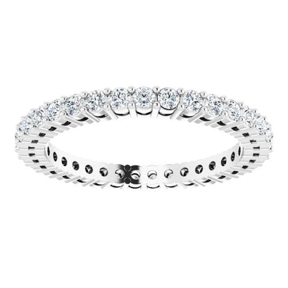 3/4 CTW Natural Diamond Eternity Band, 1.9 mm