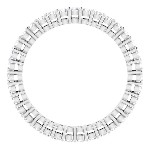 3/4 CTW Natural Diamond Eternity Band, 1.9 mm