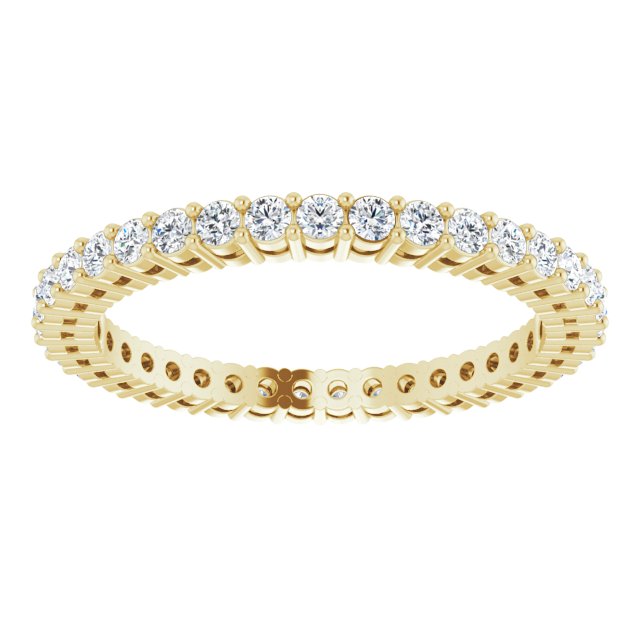 3/4 CTW Natural Diamond Eternity Band, 1.9 mm