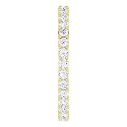 1 CTW Natural Diamond Eternity Band, 2.2 mm