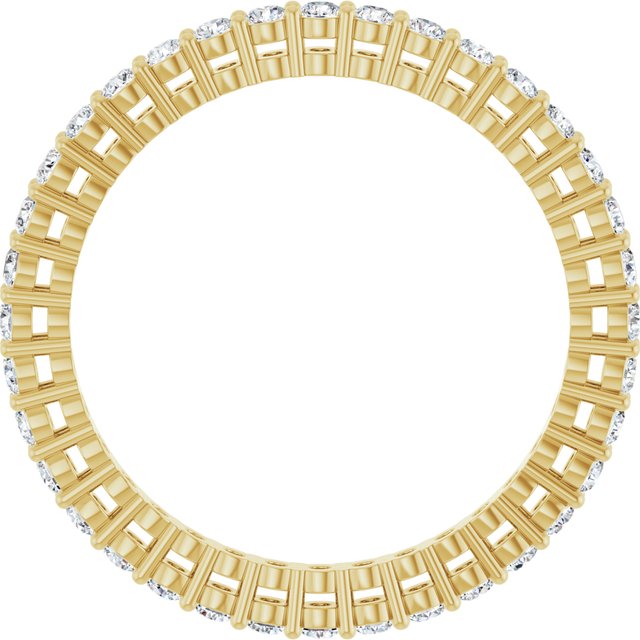 3/4 CTW Natural Diamond Eternity Band, 1.9 mm