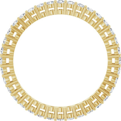 3/4 CTW Natural Diamond Eternity Band, 1.9 mm