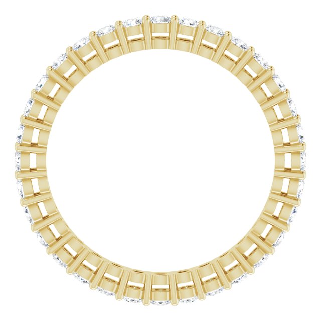 1 CTW Natural Diamond Eternity Band, 2.2 mm