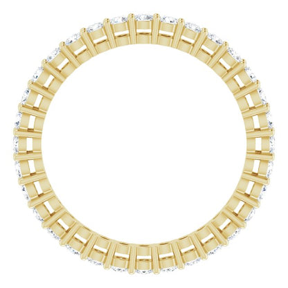 1 CTW Natural Diamond Eternity Band, 2.2 mm