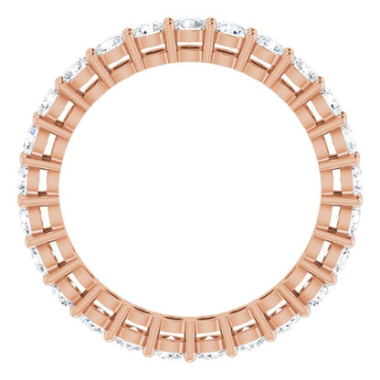 1 1/2 CTW Natural Diamond Eternity Band, 2.7 mm