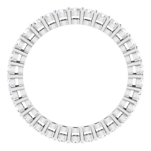 9/10 CTW Natural Diamond Eternity Band, 2.2 mm