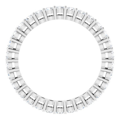 9/10 CTW Natural Diamond Eternity Band, 2.2 mm
