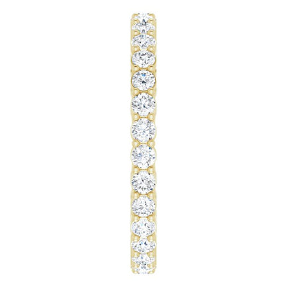 9/10 CTW Natural Diamond Eternity Band, 2.2 mm