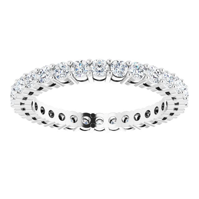 9/10 CTW Natural Diamond Eternity Band, 2.2 mm
