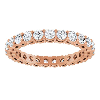1 1/2 CTW Natural Diamond Eternity Band, 2.7 mm