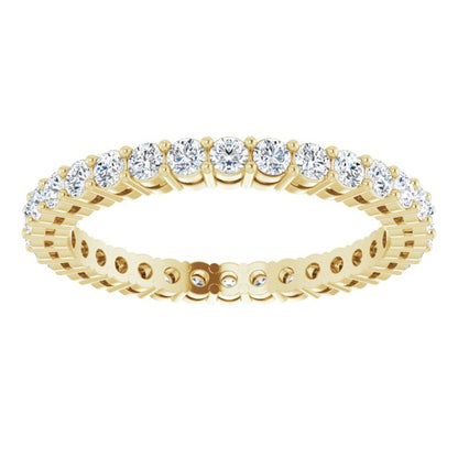 1 CTW Natural Diamond Eternity Band, 2.2 mm