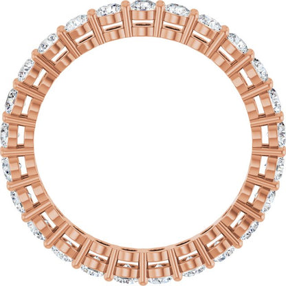 1 1/2 CTW Natural Diamond Eternity Band, 2.7 mm