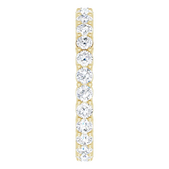1 1/2 CTW Natural Diamond Eternity Band, 2.7 mm