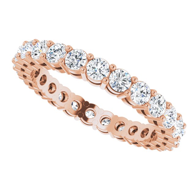 1 1/2 CTW Natural Diamond Eternity Band, 2.7 mm