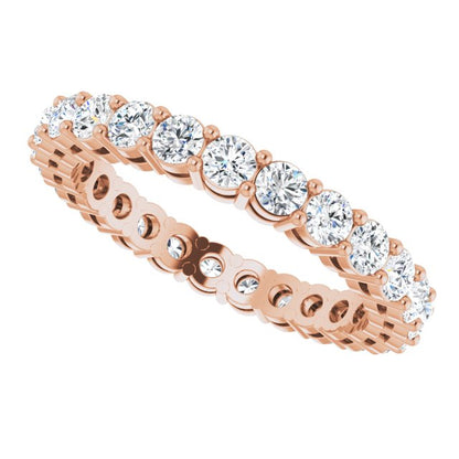 1 1/2 CTW Natural Diamond Eternity Band, 2.7 mm