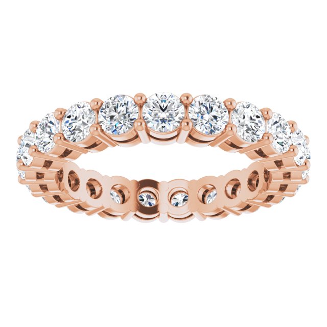 1 5/8 CTW Natural Diamond Eternity Band, 2.95 mm