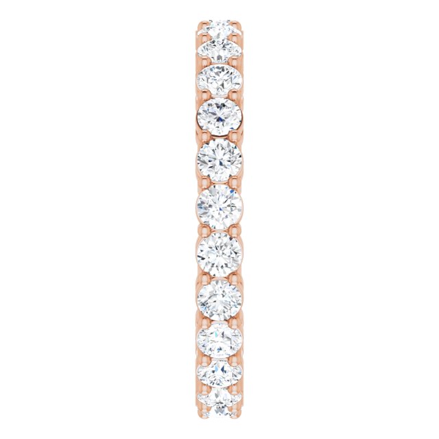 1 1/2 CTW Natural Diamond Eternity Band, 2.7 mm