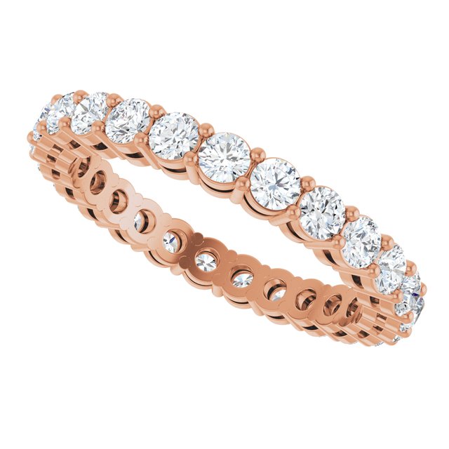 1 1/2 CTW Natural Diamond Eternity Band, 2.7 mm