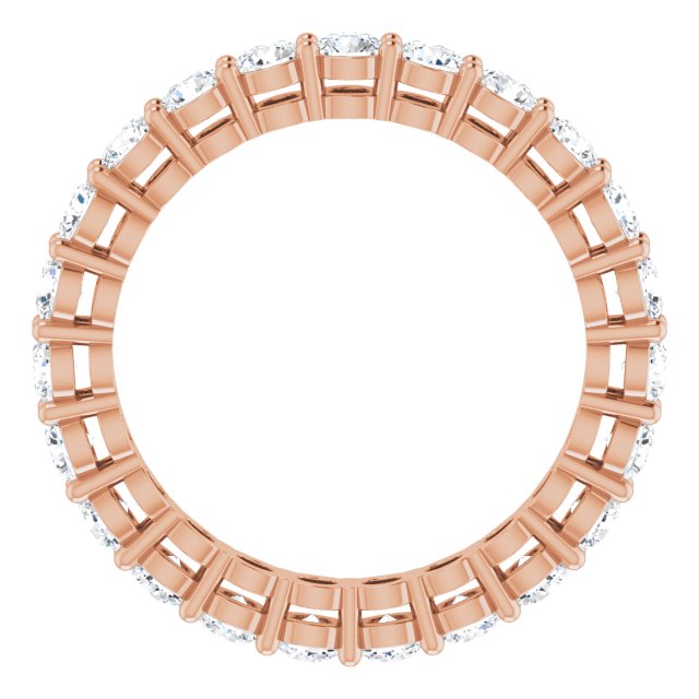 1 3/8 CTW Natural Diamond Eternity Band, 2.7 mm, Shared-Prong