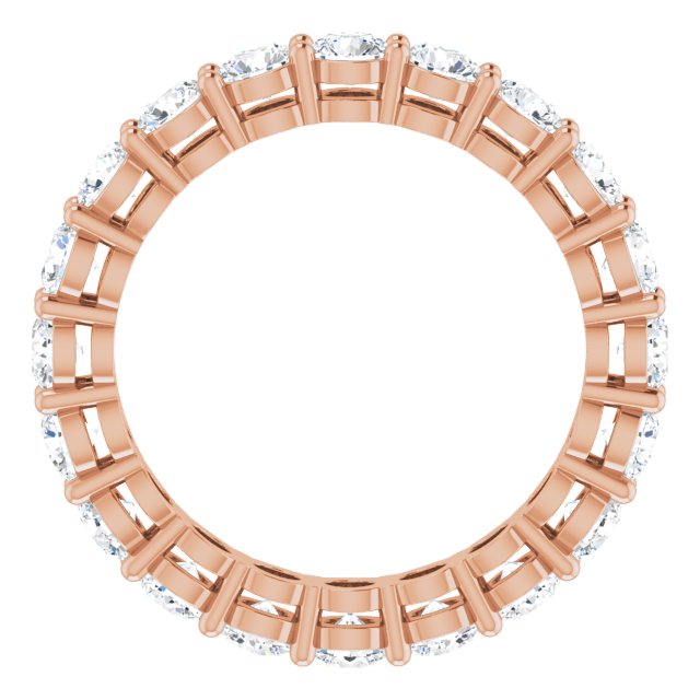2 CTW Natural Diamond Eternity Band, 3.2 mm