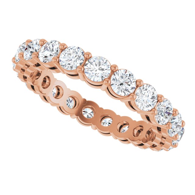 2 1/8 CTW Natural Diamond Eternity Band, 3.2 mm