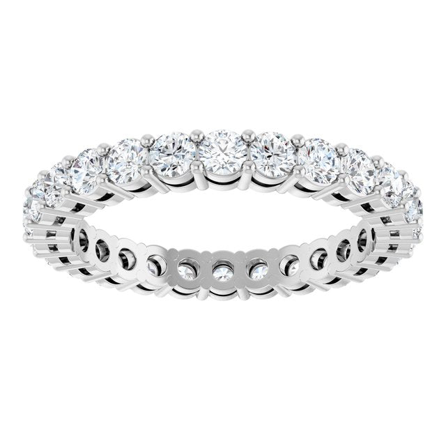 1 1/2 CTW Natural Diamond Eternity Band, 2.7 mm