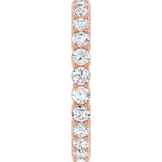 1 1/2 CTW Natural Diamond Eternity Band, 2.7 mm