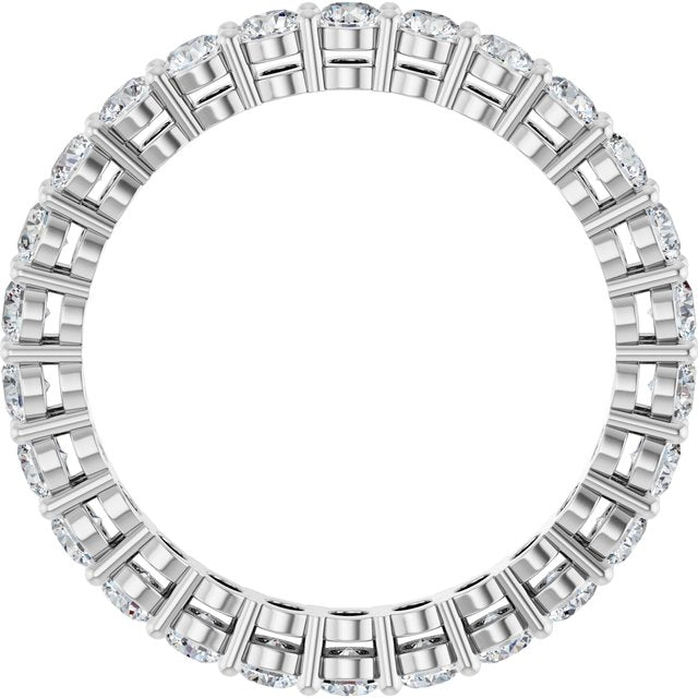 1 1/2 CTW Natural Diamond Eternity Band, 2.7 mm