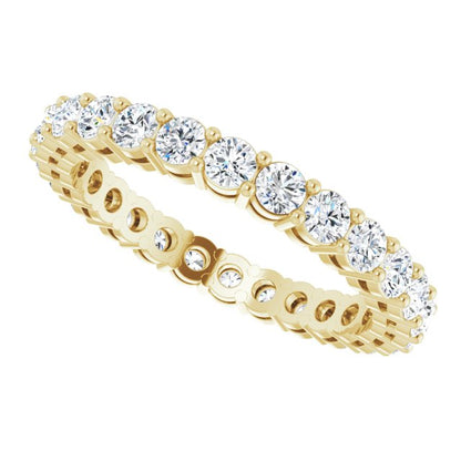 1 1/2 CTW Natural Diamond Eternity Band, 2.7 mm