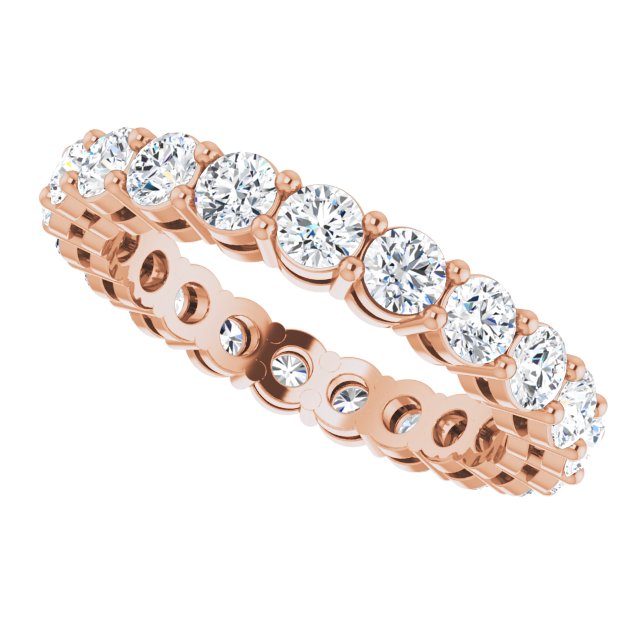 1 5/8 CTW Natural Diamond Eternity Band, 2.95 mm