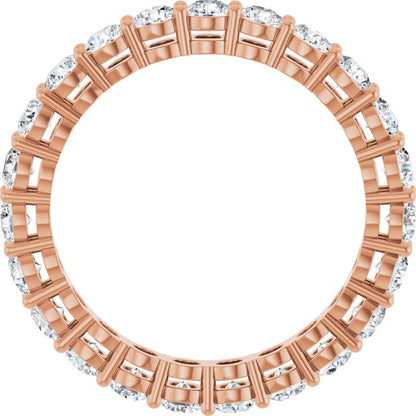 1 7/8 CTW Natural Diamond Eternity Band, 2.95 mm